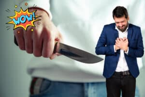 huissier raconte son agression au couteau